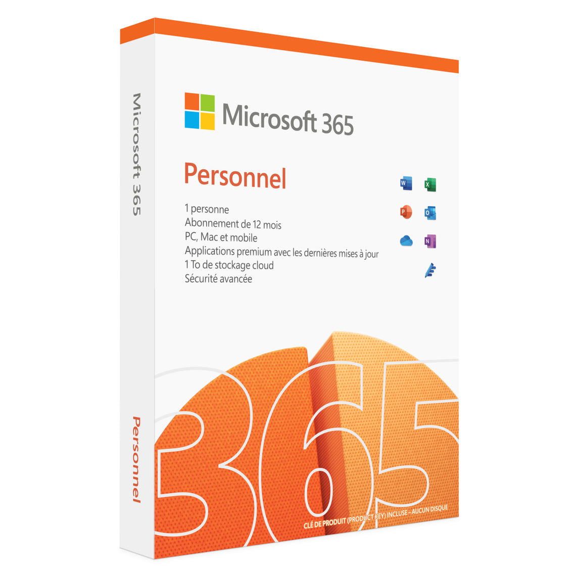 Microsoft Office 365 Personnel (1 an - 1 Utilisateur)